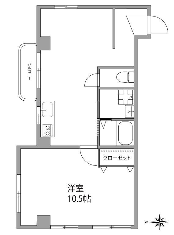 ビューラー433の間取り|間取り図