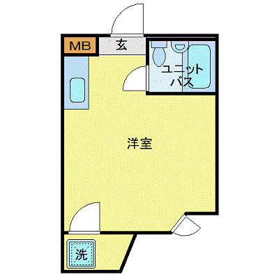 サンパレス馬事公苑の間取り