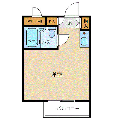 ハイシティ三軒茶屋第2の間取り
