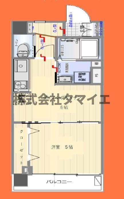 シャンボール南品川の間取り