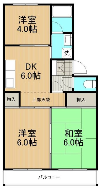 コートヴィレッジの間取り