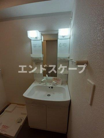 グレイスタウンＢの洗面所|高崎、前橋のお部屋探しはエンドスケープまで！お客様の理想お聞かせ下さい♪