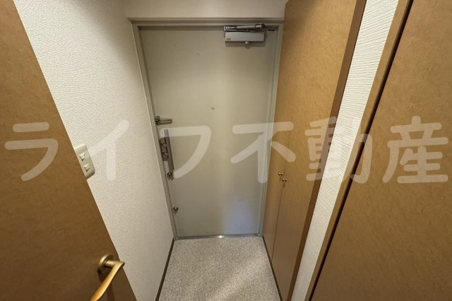 キューブの玄関|落ち着いた玄関です