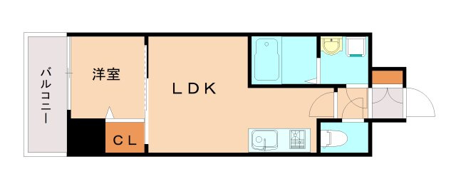LIVIAZ KOBE LaMerの間取り|間取りは現状を優先します。