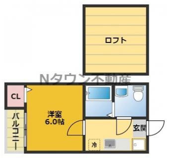 【間取り】 | AstralⅡ | 間取りです。