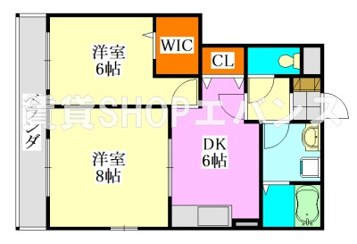 【間取り】 | ボンヌールⅡ