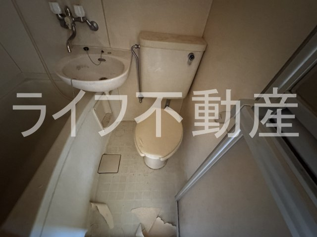 TTN鴻池新田のトイレ|落ち着いた色調のトイレです