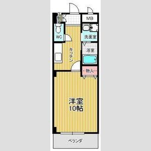 本州ビルⅢの間取り