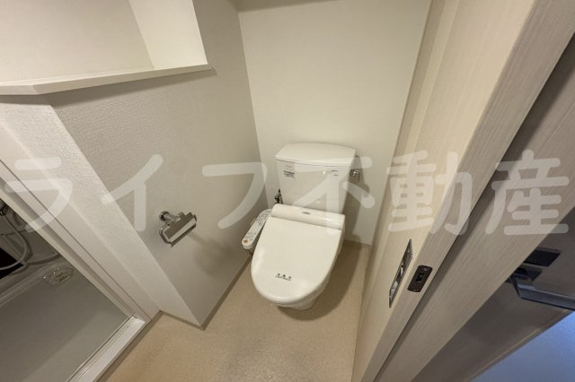 エステムプラザ大阪城パークフロントのトイレ|トイレもきれいです