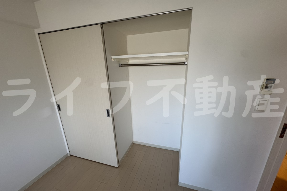 エステムプラザ大阪城パークフロントの収納|十分な収納スペースがあります