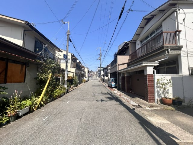 神戸市長田区宮川町6丁目　土地（古家付）の前面道路含む現地写真