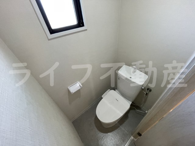 Lakia Maison瓢箪山のトイレ|コンパクトで使いやすいトイレです