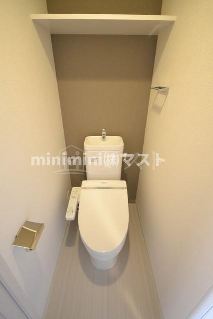 プレサンス谷町七丁目Ⅱのトイレ
