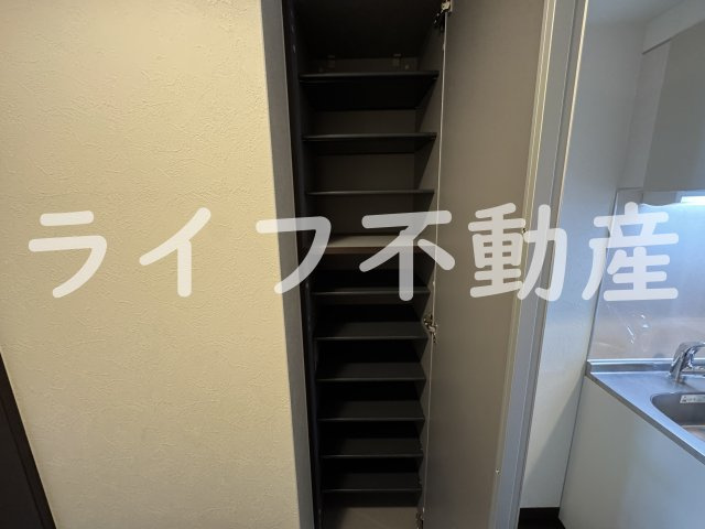 エグゼ大阪城東の収納|便利な収納スペースです