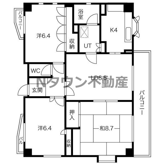 【間取り】 | リバーパークヴィレッジ | 間取りです。