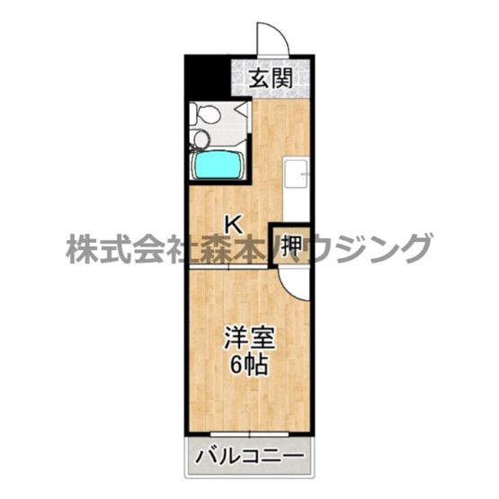 【間取り】 | 　プレアール蔀屋本町