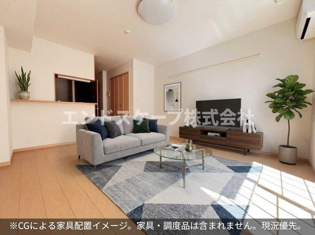 インテルメッツォ北藤の居間・リビング|高崎、前橋のお部屋探しはエンドスケープまで！お客様の理想お聞かせ下さい♪
