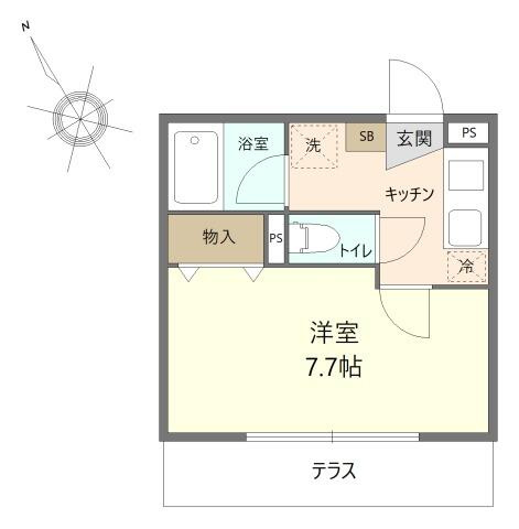 カサブルーノの間取り