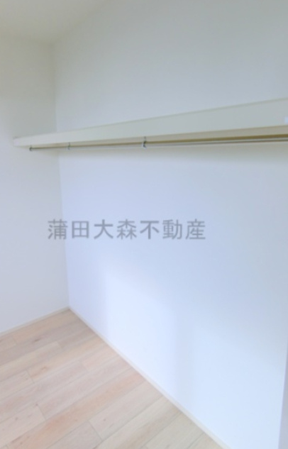 CASA PIAZZA新蒲田の収納|収納　オープンクローゼット