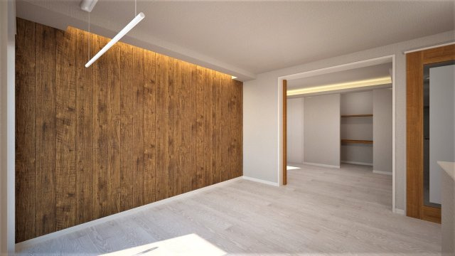 （仮称）連坊新築計画の寝室|※建築中のイメージ画像です