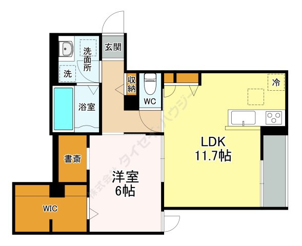 （仮称）連坊新築計画の間取り