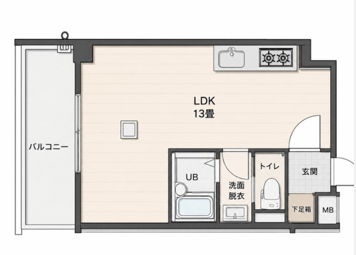 富士産業ビルの間取り
