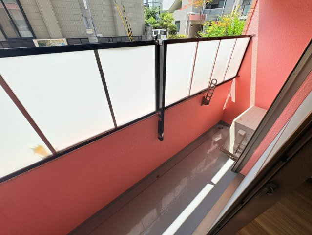 神戸市東灘区魚崎北町５丁目の賃貸マンションのバルコニー