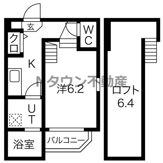 【間取り】 | K’sGarden栄生Ⅱ | 間取りです。