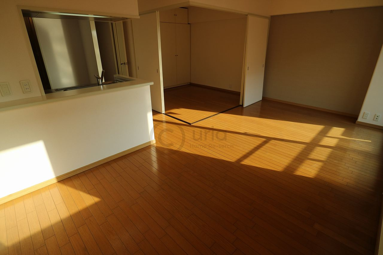 神戸市東灘区甲南町１丁目の賃貸マンションの居間・リビング