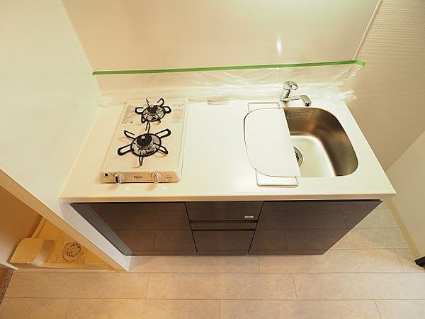神戸市中央区下山手通９丁目の賃貸マンションのキッチン