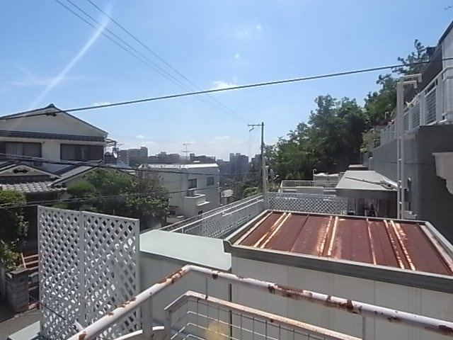 神戸市灘区篠原台の賃貸マンションの展望