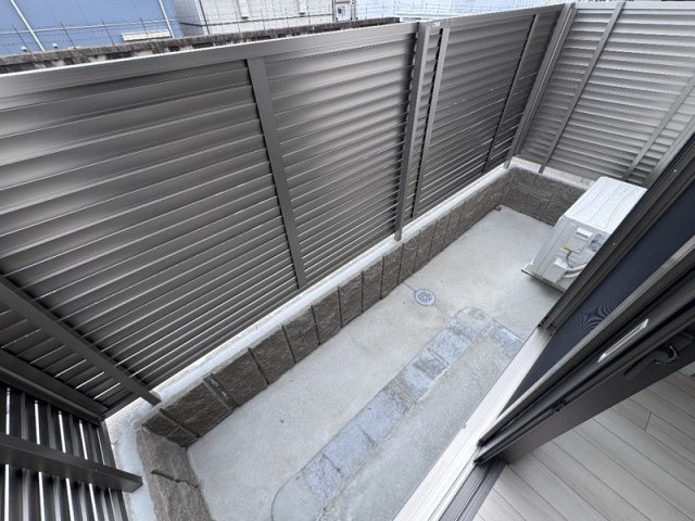 神戸市中央区坂口通５丁目の賃貸マンションのバルコニー