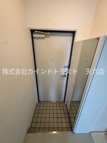 グランカーサ都島の玄関|ゆったりとした玄関です