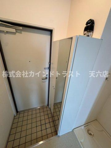 グランカーサ都島の玄関|落ち着いた玄関です
