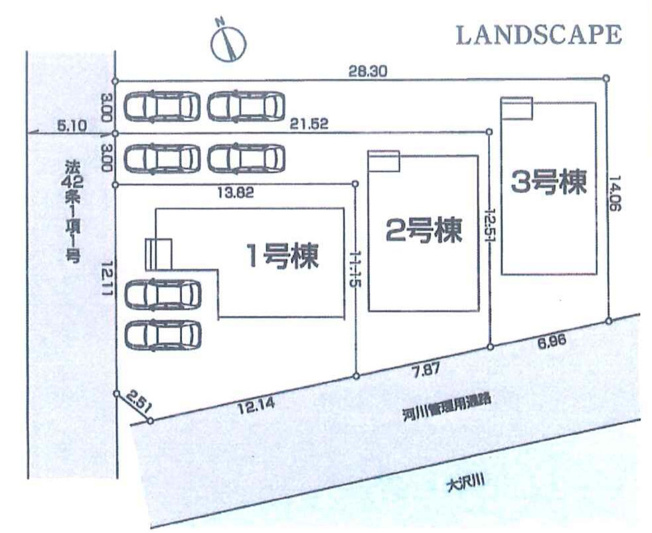 【土地図】 | 土地図は、土地の位置や形状、地番、隣接地の関係を示す図面です。土地の正確な情報を把握するのに不可欠です。不動産取引や測量や、建築計画に用いられ、現況を把握する上で重要。全体像を把握する際に役立ちます。