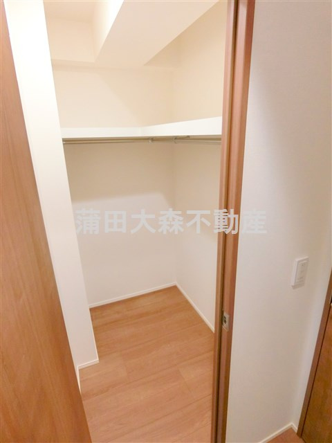プライマル西蒲田の収納|大型収納　ウォークインクローゼット！