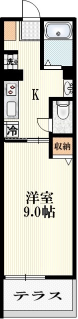 Ｈｅｉｍ　Ｋａｓｔａｎｉｅの間取り|★洋室9帖★