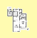 【間取り】 | ハイム　コルヌイエ　Ａ棟