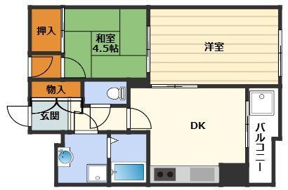 グラン・ピア生山の間取り