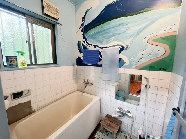 那須郡那須町　中古戸建　DIY素材におすすめ｜那須の平屋住宅の浴室