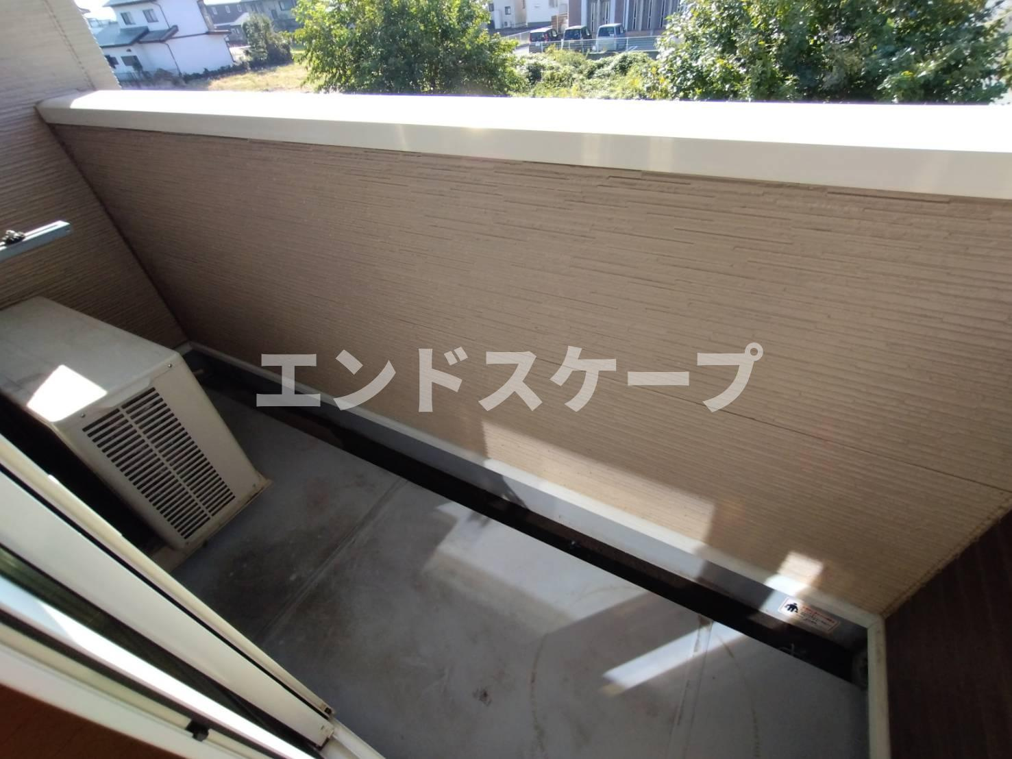 プラシード・カーサⅠのバルコニー|高崎、前橋のお部屋探しはエンドスケープまで！お客様の理想お聞かせ下さい♪