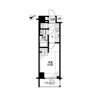 【間取り】 | プレール・ドゥーク新宿中落合Ⅱ