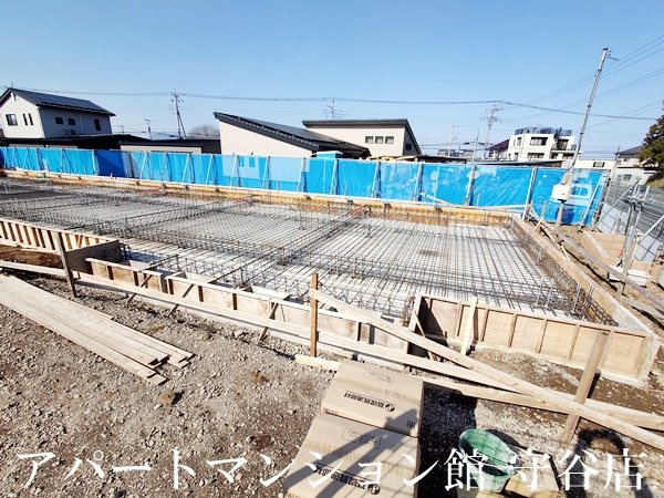 つくば市倉掛新築アパート（仮の外観