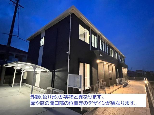 大曽根原町新築アパート①（仮のエントランス|同型タイプ