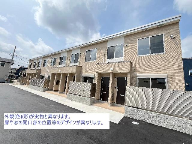 大曽根原町新築アパート②（仮のエントランス|同型タイプ