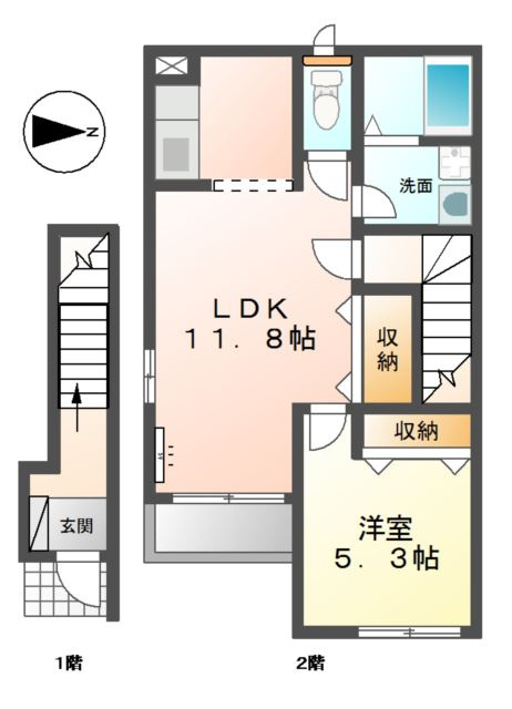 フエンテの間取り