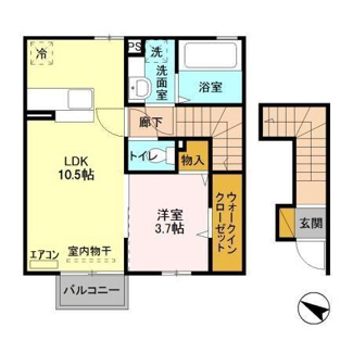 【間取り】 | ヴァルール吾妻