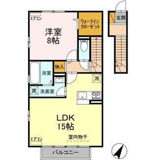 【間取り】 | エスポワール