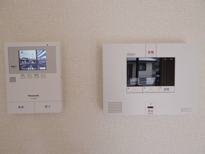 【セキュリティ】 | フローラ・ウィル A | カラーモニター付インターホン（録画機能付）・SECOMホームセキュリティ標準搭載