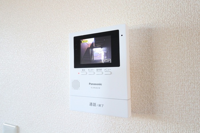ハイカムール並木のセキュリティ|録画機能付きTVインターホン